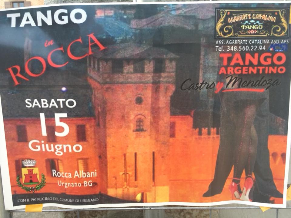Tango in Rocca, la locandina